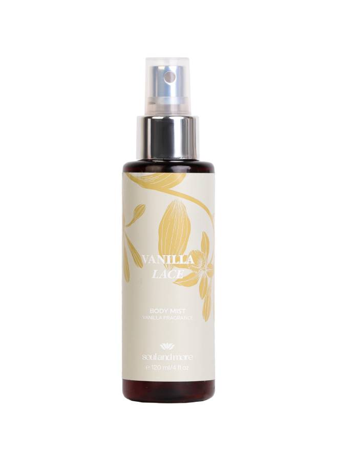 SOUL & MORE - Vanillla Lace Body Mist 120ml - Image 1