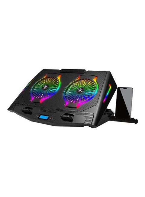 ICE07 Gaming Laptop Cooling Pad Stand with Mobile Holder