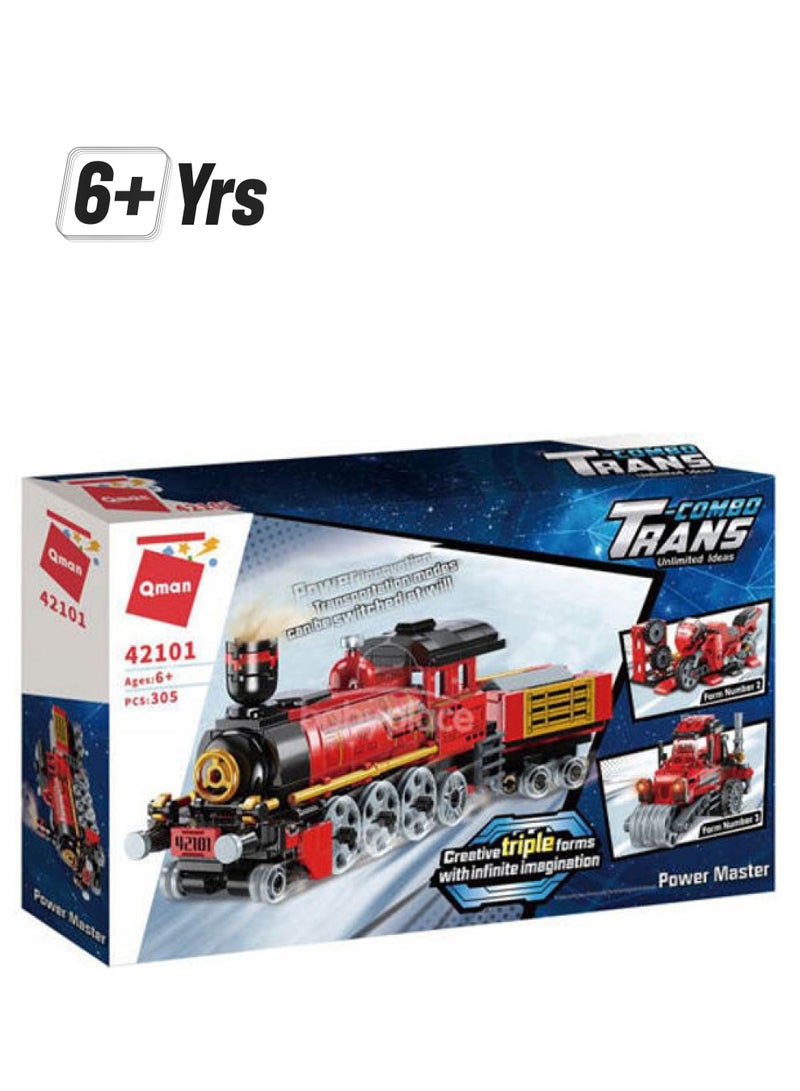 Qman QM42101 Power Master Train 305 6+ Years  - Image 1