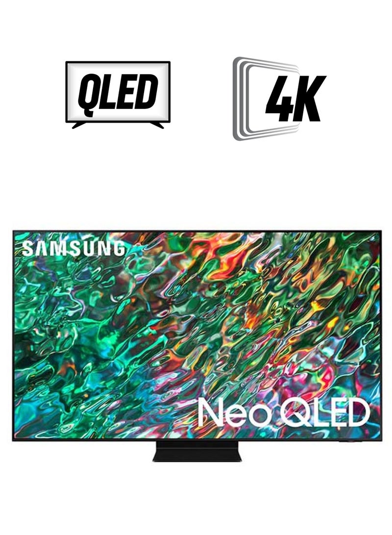 Samsung 65 Inch Neo QLED 4K Smart TV (2022) QA65QN90BAUXZN Titan Black  - Image 1