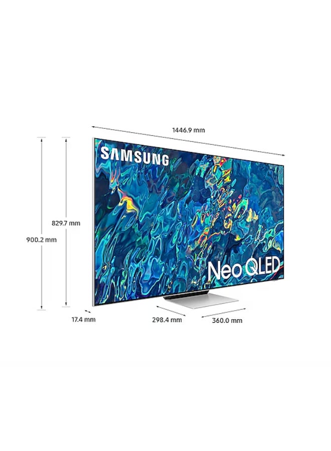 Samsung - 65 Inch Neo QLED 4K Smart TV (2022) 65QN95B Bright Silver - Image 1