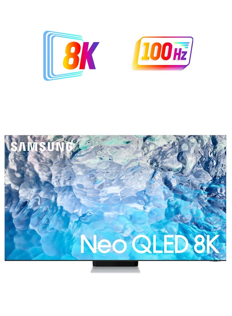 Samsung 65 Inch Neo QLED 8K Smart TV (2022) QA65QN900BUXZN Stainless Steel  - Image 1