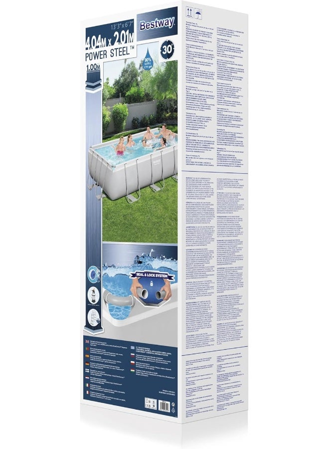 Bestway Pool Set Power Steel 488X244X122cm 4.88x2.44x1.22meter  - Image 5