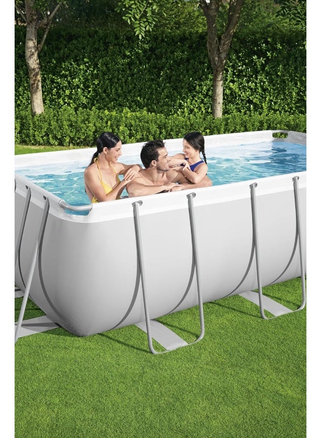 Bestway Pool Set Power Steel 488X244X122cm 4.88x2.44x1.22meter  - Image 3