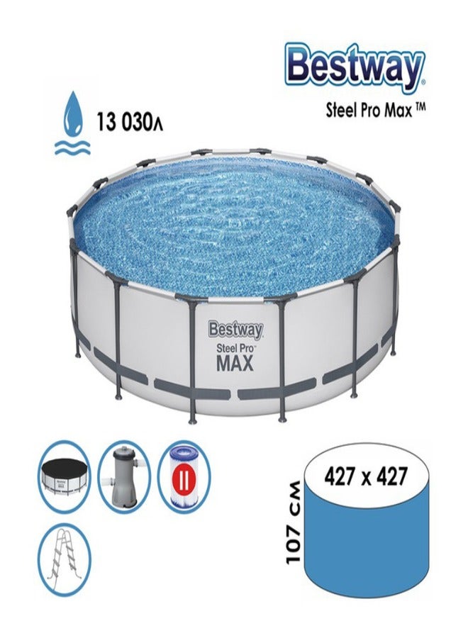 بست واي حوض سباحة ستيل برو ماكس 4.27x1.07متر - Image 5