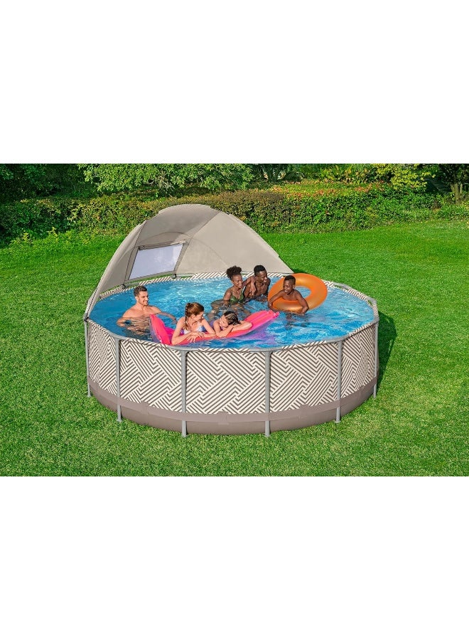 بست واي طقم حوض سباحة من الإستيل الصلب 3.96x1.07متر - Image 2