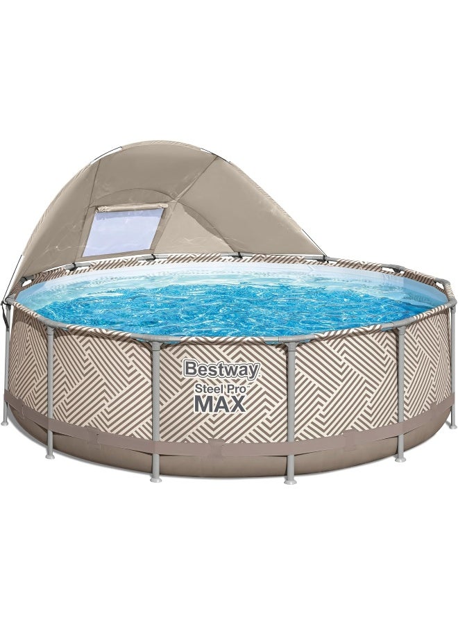 بست واي طقم حوض سباحة من الإستيل الصلب 3.96x1.07متر - Image 4