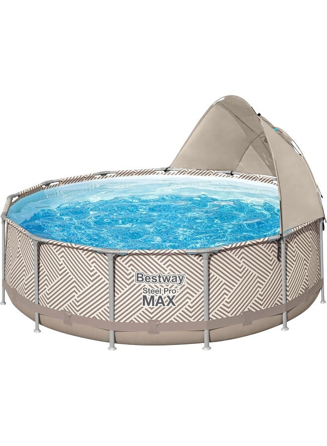 بست واي طقم حوض سباحة من الإستيل الصلب 3.96x1.07متر - Image 3