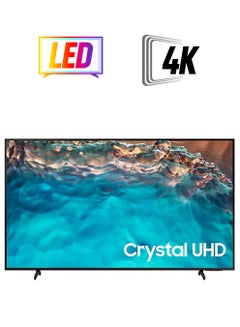 Samsung 75 Inch Crystal UHD 4K Smart TV (2022) UA75BU8000UXZN Black  - Image 1