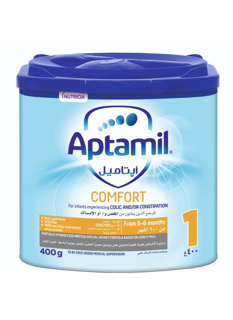 Aptamil Comfort Stage 1 Formula Milk Powder 400grams - Image 2