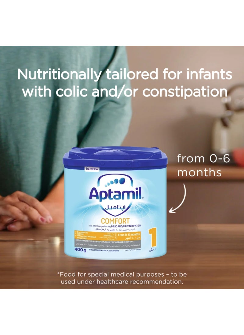 Aptamil Comfort Stage 1 Formula Milk Powder 400grams - Image 5