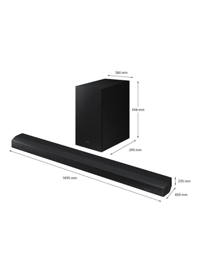 Samsung B-Series Soundbar HW-B650/ZN Black  - Image 3