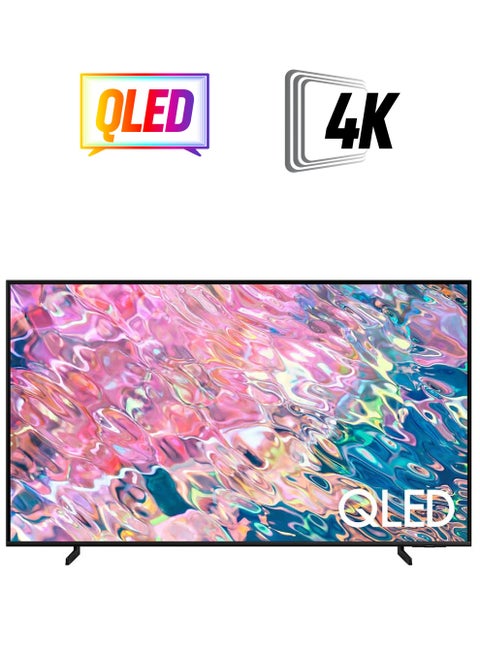 75 Inch QLED 4K Smart TV (2022) Q60 QA75Q60BAUXZN Black