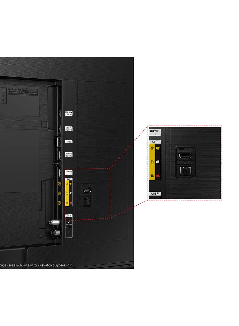 سامسونج تلفزيون QLED ذكي بجودة 4K مقاس 65 بوصة لعام (2022) طراز Q70 QA65Q70BAUXZN رمادي تايتان - Image 4
