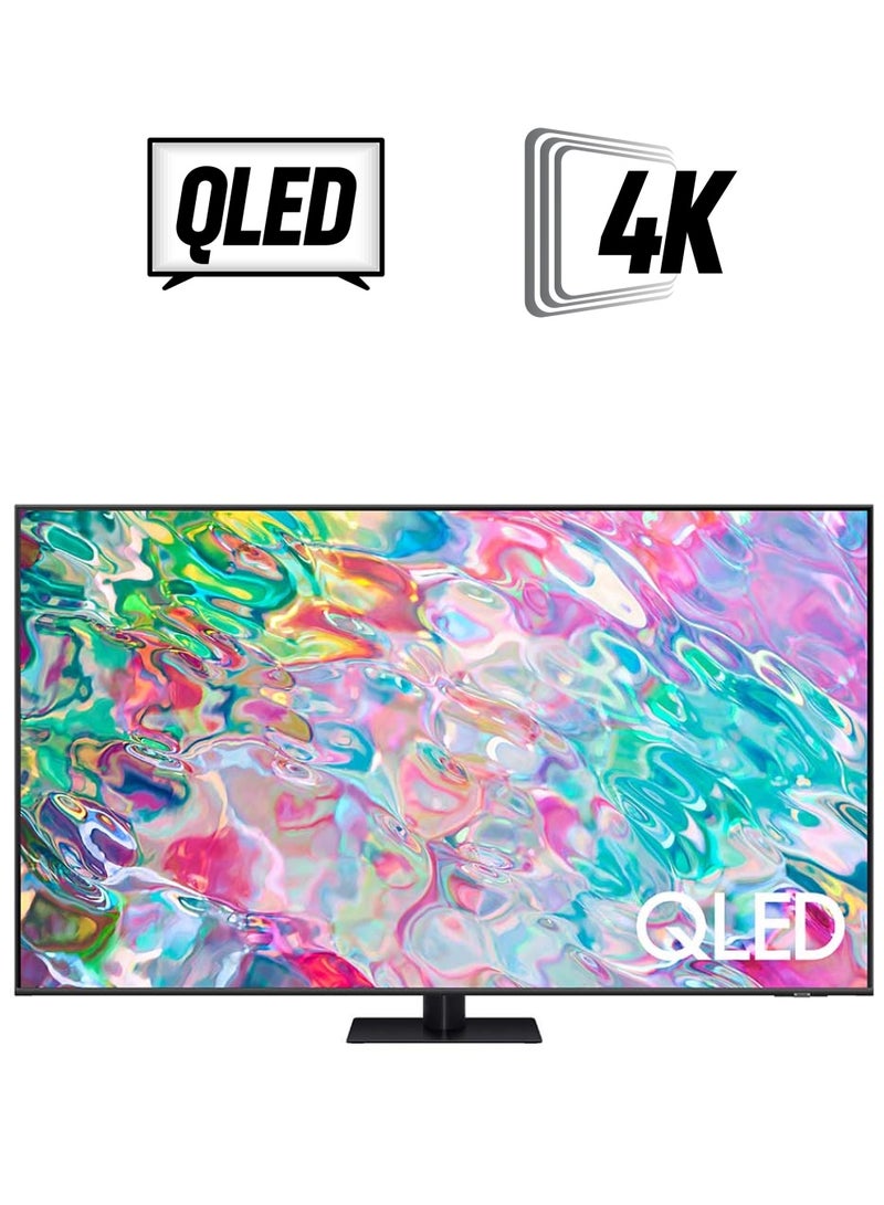 Samsung 85 Inch QLED 4K Smart TV (2022) Q70 QA85Q70BAUXZN Titan Gray - Image 1