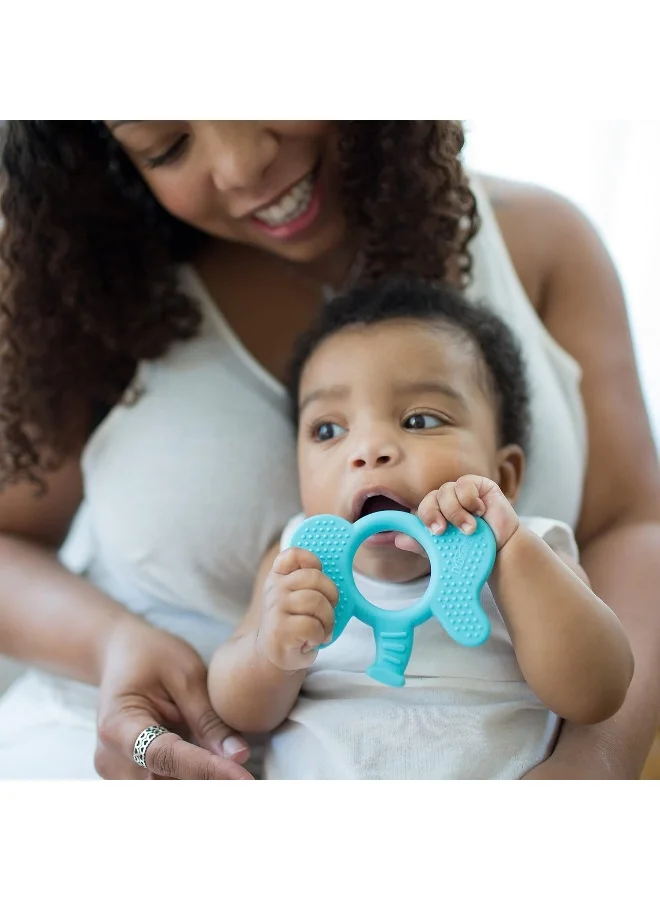 دكتور براونز Flexees Friends Elephant Tooth Ring 3Months+