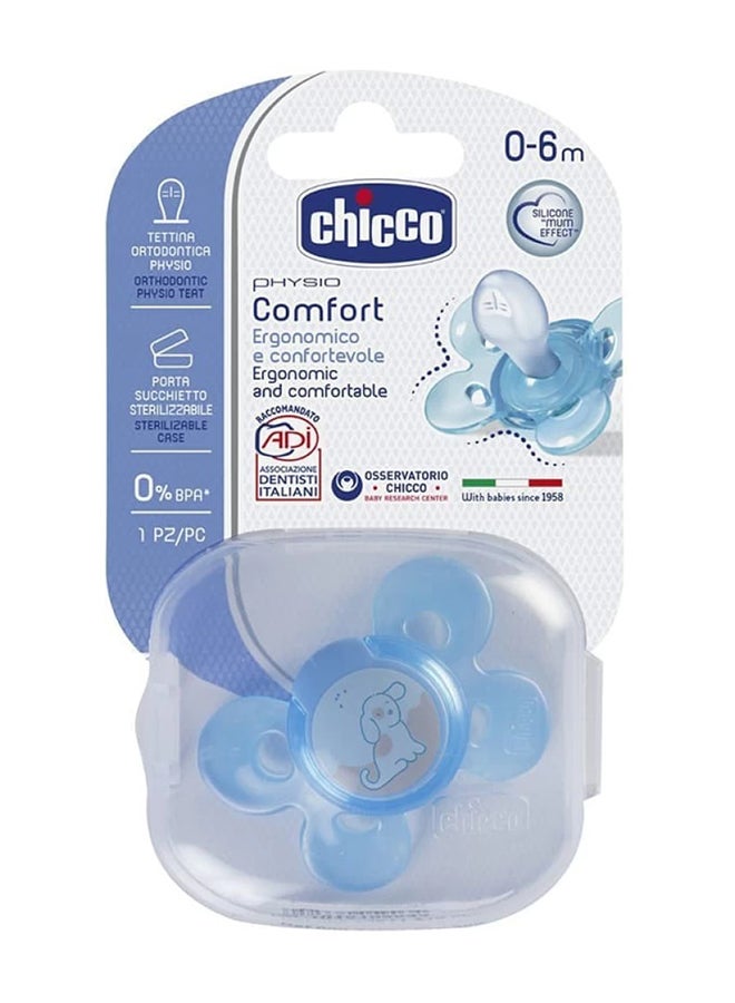 Silicone Pacifier Physio Comfort 0-6M -  (Assorted) - pnsku/N53248049A/45/_/1722426502/763e77e9-0579-40e4-bda8-eb43a1bd50ff