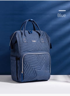Sunveno Diaper Backpack And USB Charging Port With Stroller Hooks - Blue  - Image 5