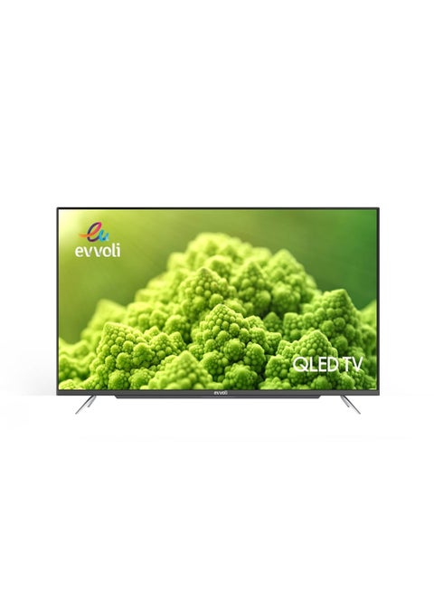 43 Inch 4K QLED Android Smart TV Frameless 43EV250QA Black