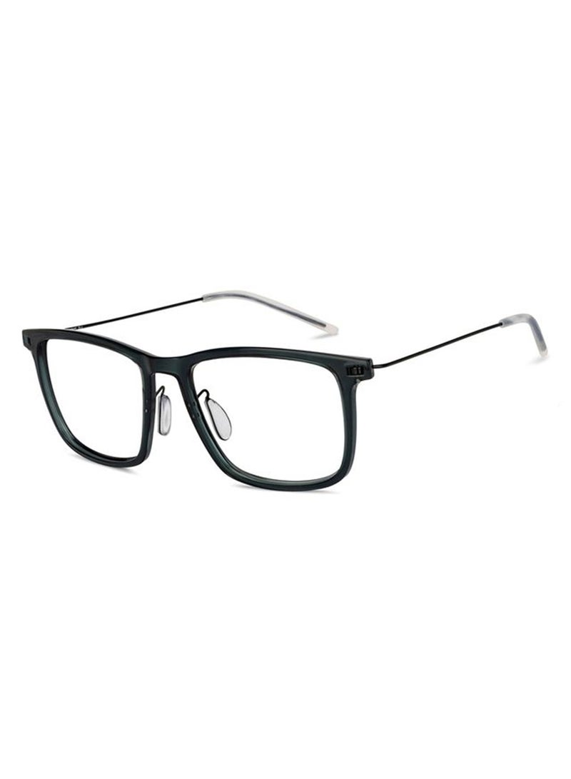 Lenskart Blu Zero Power Bluecut & Antiglare Wayfarer Shape Computer Eyeglasses L BE13533 - Lens Size: 52mm - Green - Image 1