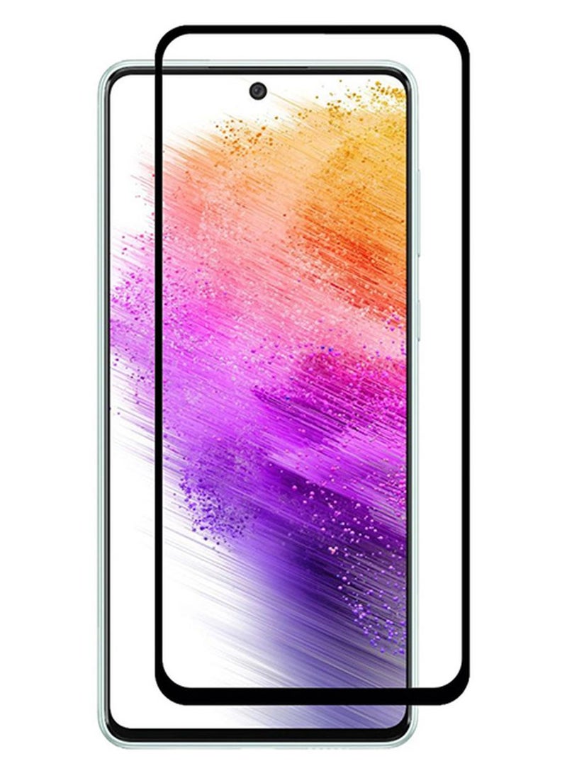 MARGOUN Screen Protector Tempered Glass For Samsung Galaxy A73 5G 6.7 inch Clear - Image 1