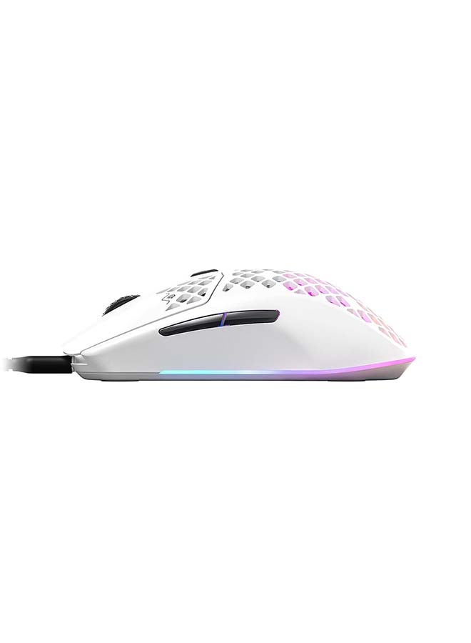 steelseries - Steelseries Aerox 3 Snow (2022) - Super Light Gaming Mouse - 8,500 Cpi Truemove Core Optical Sensor - Ultra-Lightweight 59G Water Resistant Design - Image 1