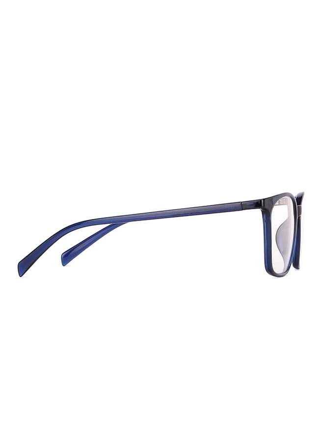 Lenskart Blu Zero Power Full Rim Bluecut & Antiglare Square Shape Computer Eyeglasses LB E13526 - 51mm - Blue - Image 3