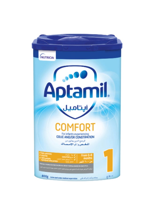 Aptamil Comfort 1 Formula Milk Powder 0-6 Months 800grams  - Image 1