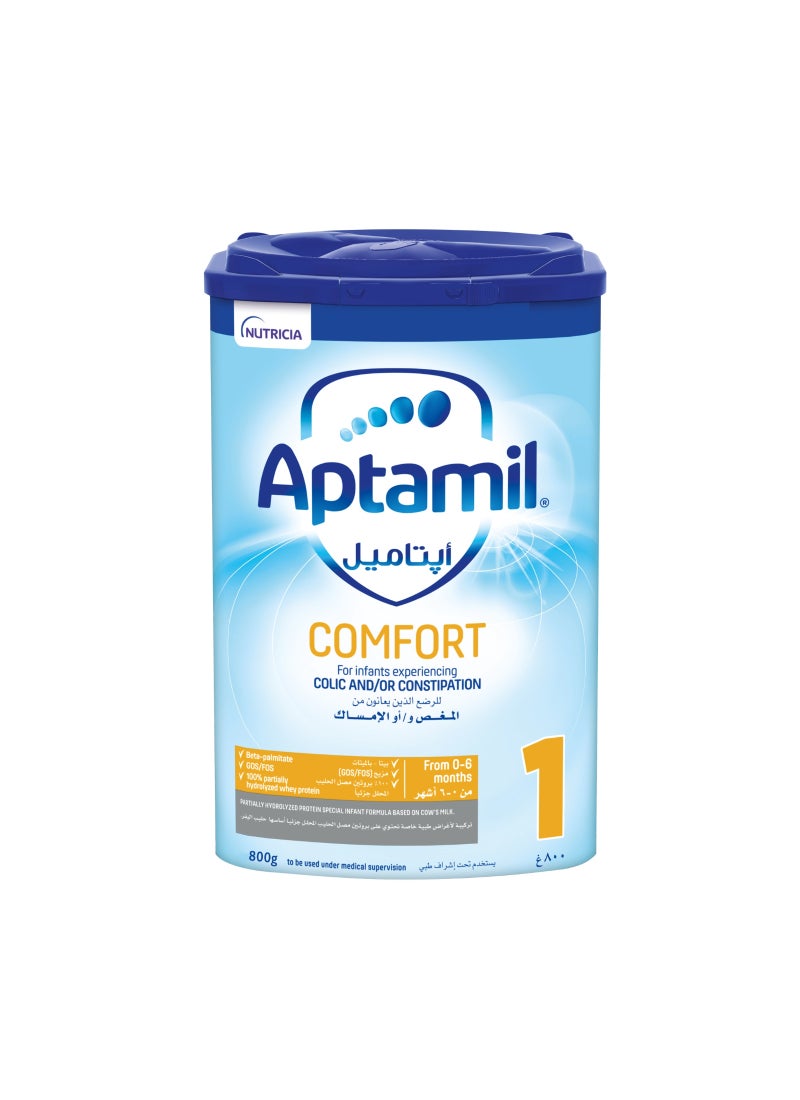 Aptamil Comfort 1 Formula Milk Powder 0-6 Months 800grams - Image 2
