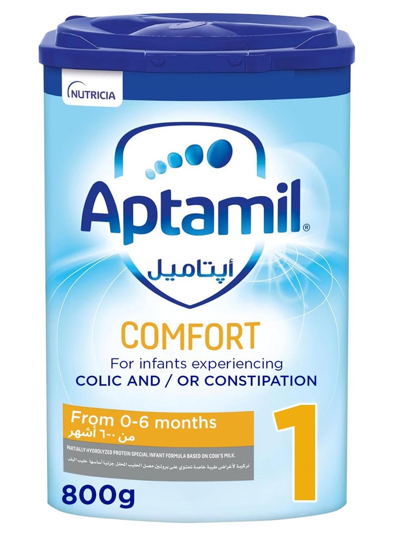 Aptamil Comfort 1 Formula Milk Powder 0-6 Months 800grams - Image 1