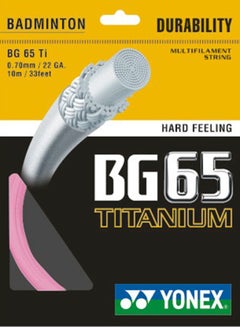 Yonex Bg65Ti-Badminotn Strings 