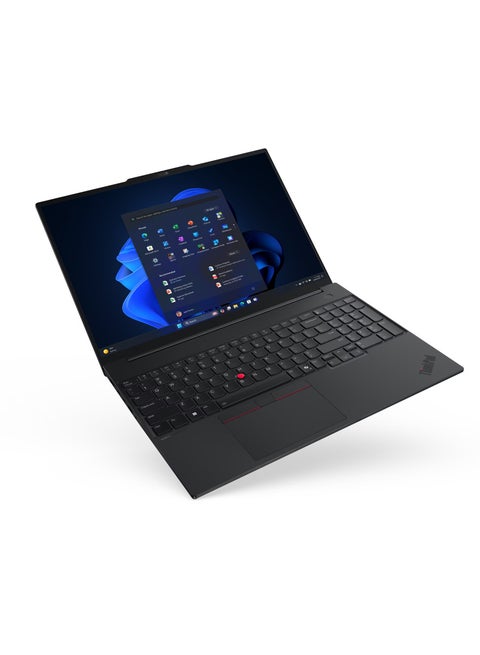 ThinkPad E16 Laptop With 16-Inch Display, Core Ultra 7 255H Processor/16GB RAM/512GB SSD/Intel Arc Graphics/DOS(Without Windows) Black
