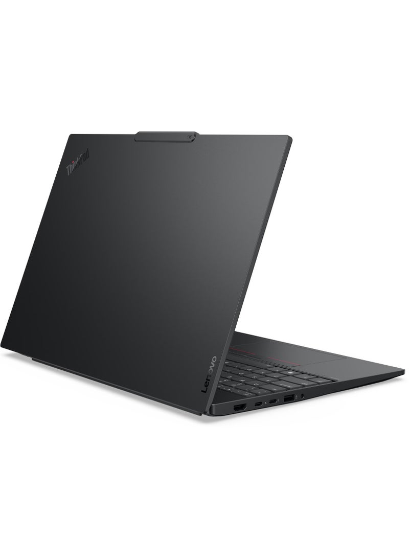ThinkPad E16 Laptop With 16-Inch Display, Core Ultra 7 255H Processor/16GB RAM/512GB SSD/Intel Arc Graphics/DOS(Without Windows) Black