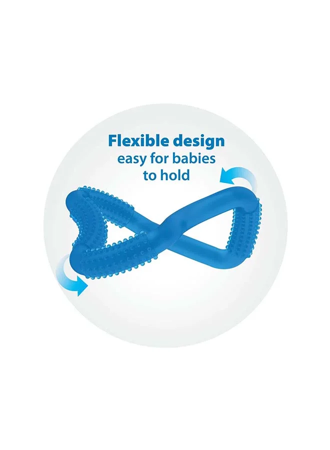 Dr. Brown’s A-Shaped Teether Flexees - Blue