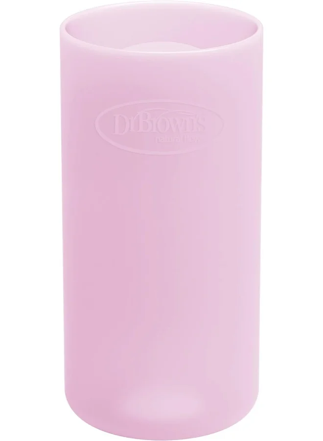 Dr. Brown’s Narrow Glass Bottle Sleeve, 8 Oz/250 Ml  - Pink