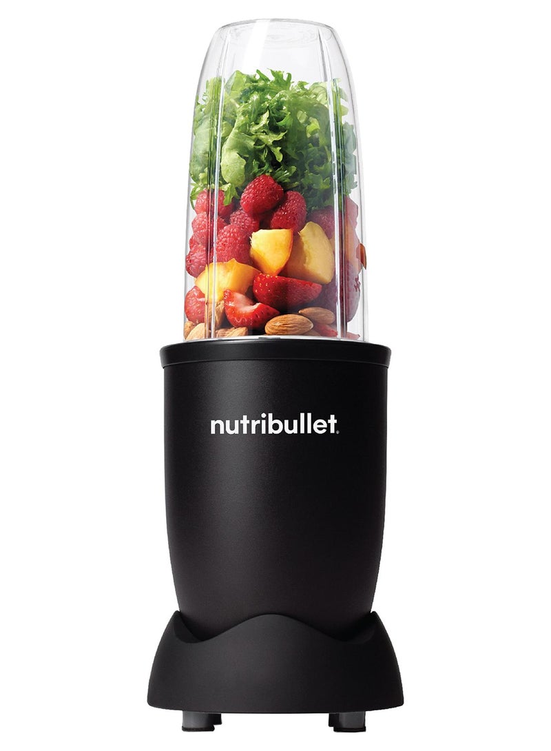 نوتري بوليت مجموعة مكونة من 9 قطع، خلاط متعدد الوظائف عالي السرعة، نظام خلاط مع مستخرج المغذيات، صانع العصائر، أسود بالكامل - Image 1