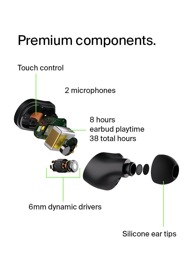 belkin True Wireless Earbuds Black  - Image 2