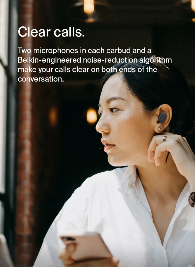 belkin True Wireless Earbuds Black  - Image 4