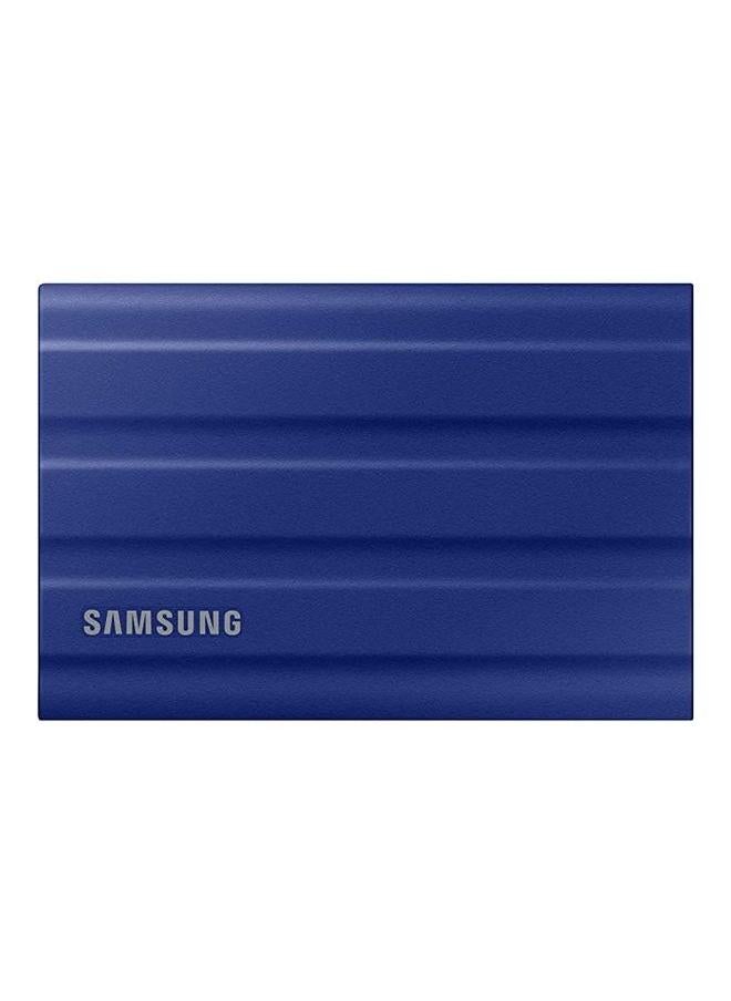 سامسونج محرك أقراص SSD T7 شيلد محمول بمنفذ USB 3.2 الجيل الثاني لون أزرق 1 TB - Image 1