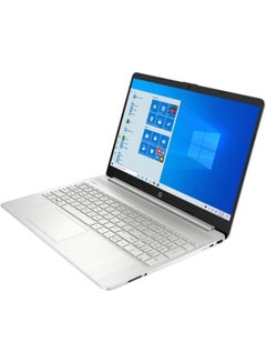 إتش بي لابتوب 15s-eq2003ne بشاشة مقاس 15.6 بوصة - معالج رايزن 5 5500U سداسي النواة، ذاكرة رام سعة 8 جيجابايت، محرك أقراص SSD سعة 512 جيجابايت، بطاقة رسومات إيه إم دي الإنجليزية/العربية فضي  - Image 4