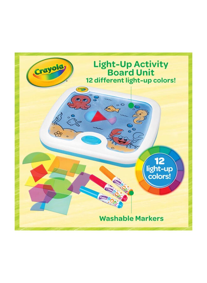Light-Up Activity Board 4.8 x 30.2 x 28.9cm 4.8 x 30.2 x 28.9cm