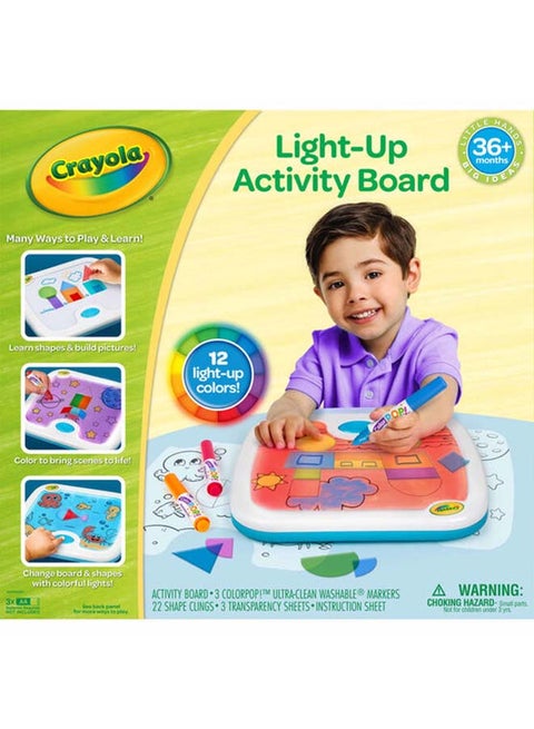 Light-Up Activity Board 4.8 x 30.2 x 28.9cm 4.8 x 30.2 x 28.9cm