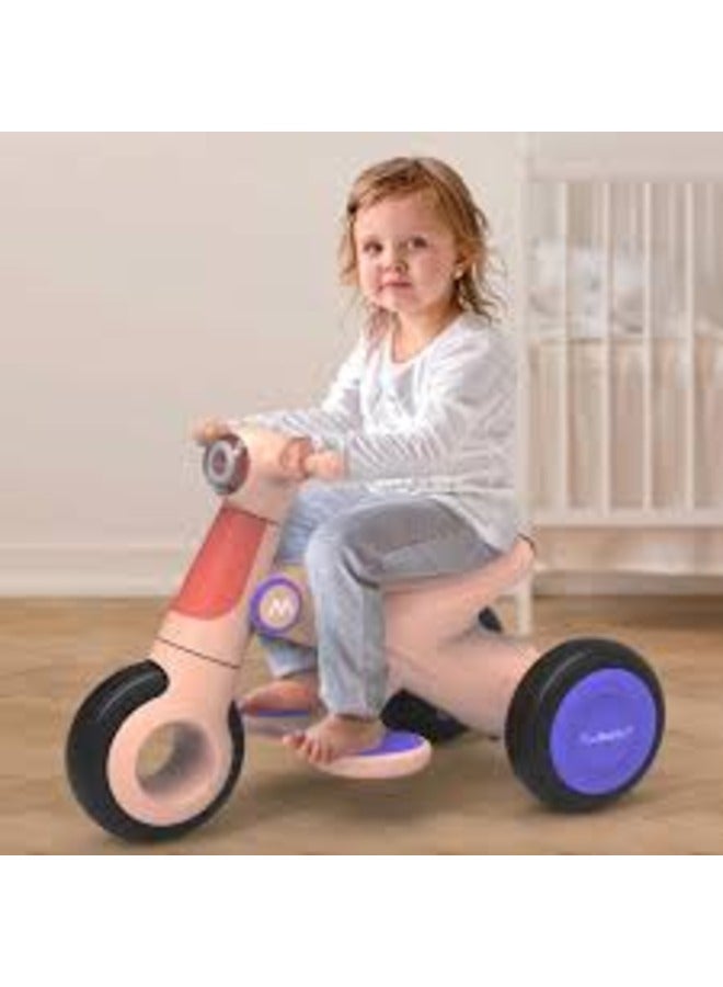 أرولو دراجة نارية للأطفال تعمل بالبطارية - وردي - Image 4