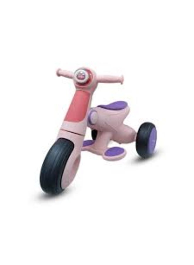 أرولو دراجة نارية للأطفال تعمل بالبطارية - وردي - Image 2