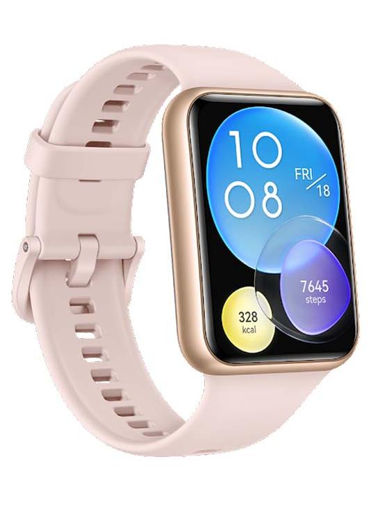 هواوي ساعة WATCH FIT 2 Active Edition الذكية مع شاشة عرض كاملة مقاس 1.74 بوصة وعمر بطارية متين ومراقبة تلقائية لنسبة SpO2 باللون الوردي ساكورا بينك ساكورا - Image 1