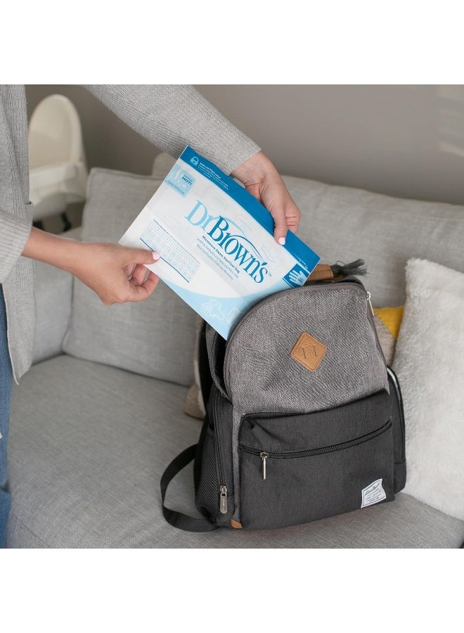 Microwave Steam Sterilizer Bag (5xReusable Bags)