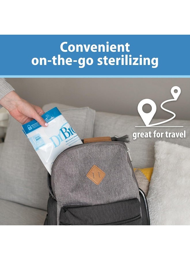 Microwave Steam Sterilizer Bag (5xReusable Bags)