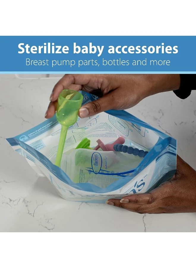 Dr. Brown’s Microwave Steam Sterilizer Bag  (5xReusable Bags)
