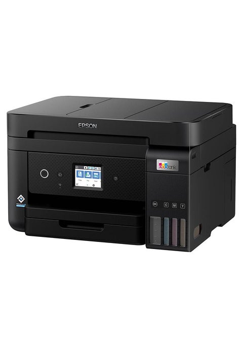 Ecotank L6290 Office Ink Tank Printer A4 Colour 4-In-1 Printer With ADF, Wi-Fi And Smart Panel Connectivity And Lcd Screen Black