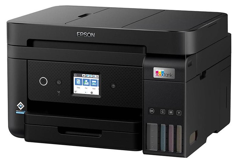 EPSON Ecotank L6290 Office Ink Tank Printer A4 Colour 4-In-1 Printer With ADF, Wi-Fi And Smart Panel Connectivity And Lcd Screen Black - Image 1